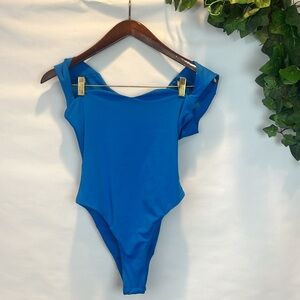 Shein Bae Royal Blue Bodysuit